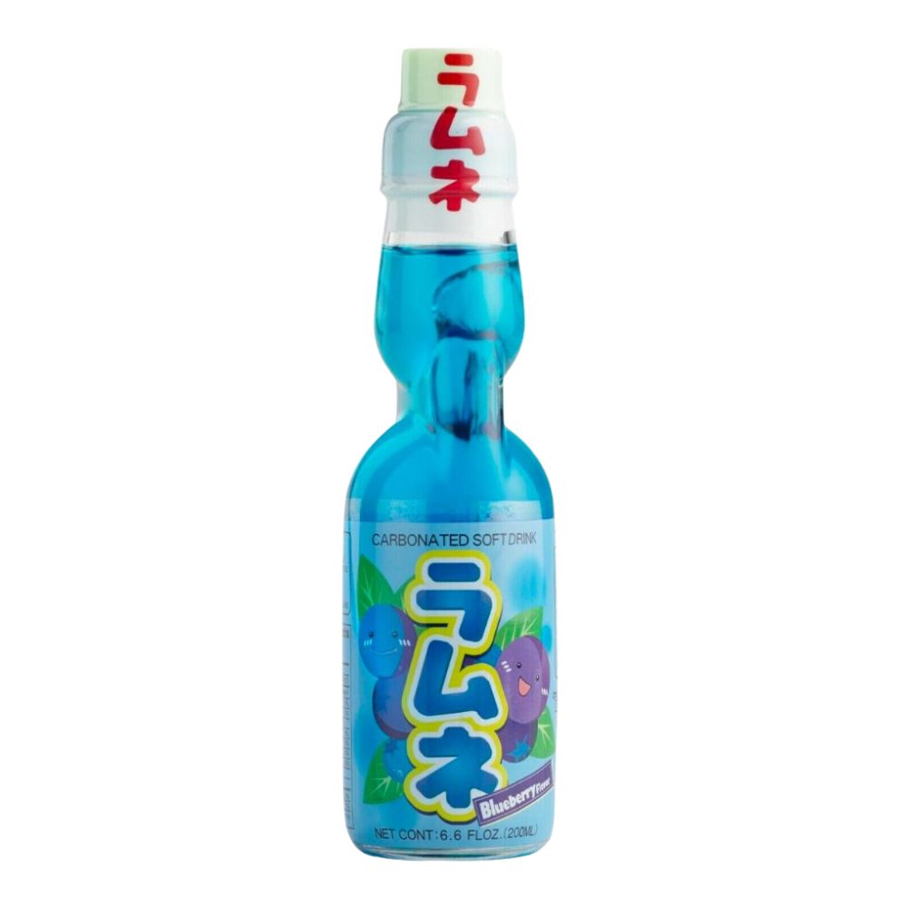Ramune Blueberry Soda - bebida con sabor a arándano de 200ml