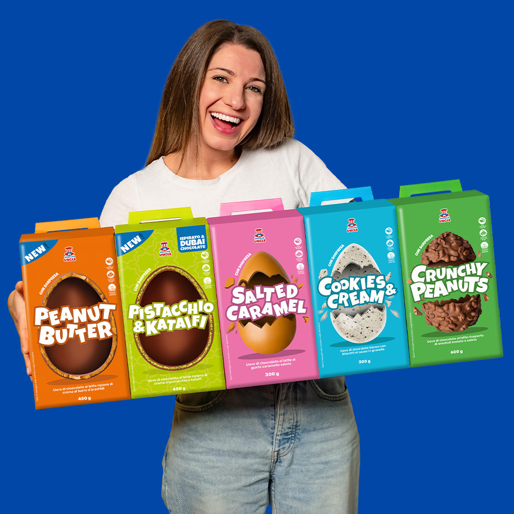 5x American Uncle Huevo de Pascua, todos los sabores de los huevos de Pascua
