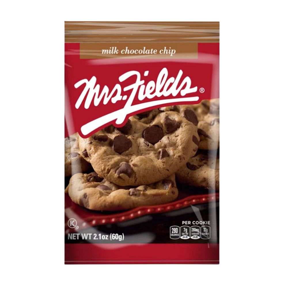 Confezione da 60g di biscotto con gocce di cioccolato Mrs Fields