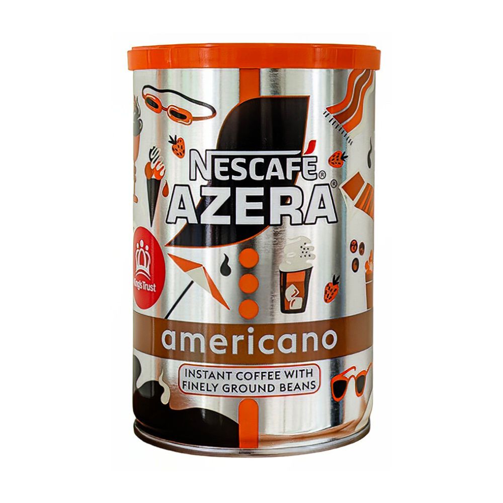 Confezione da 90g, caffè solubile con caffè torrefatto macinato finemente Nescafe.