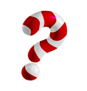 punto interrogativo natalizio