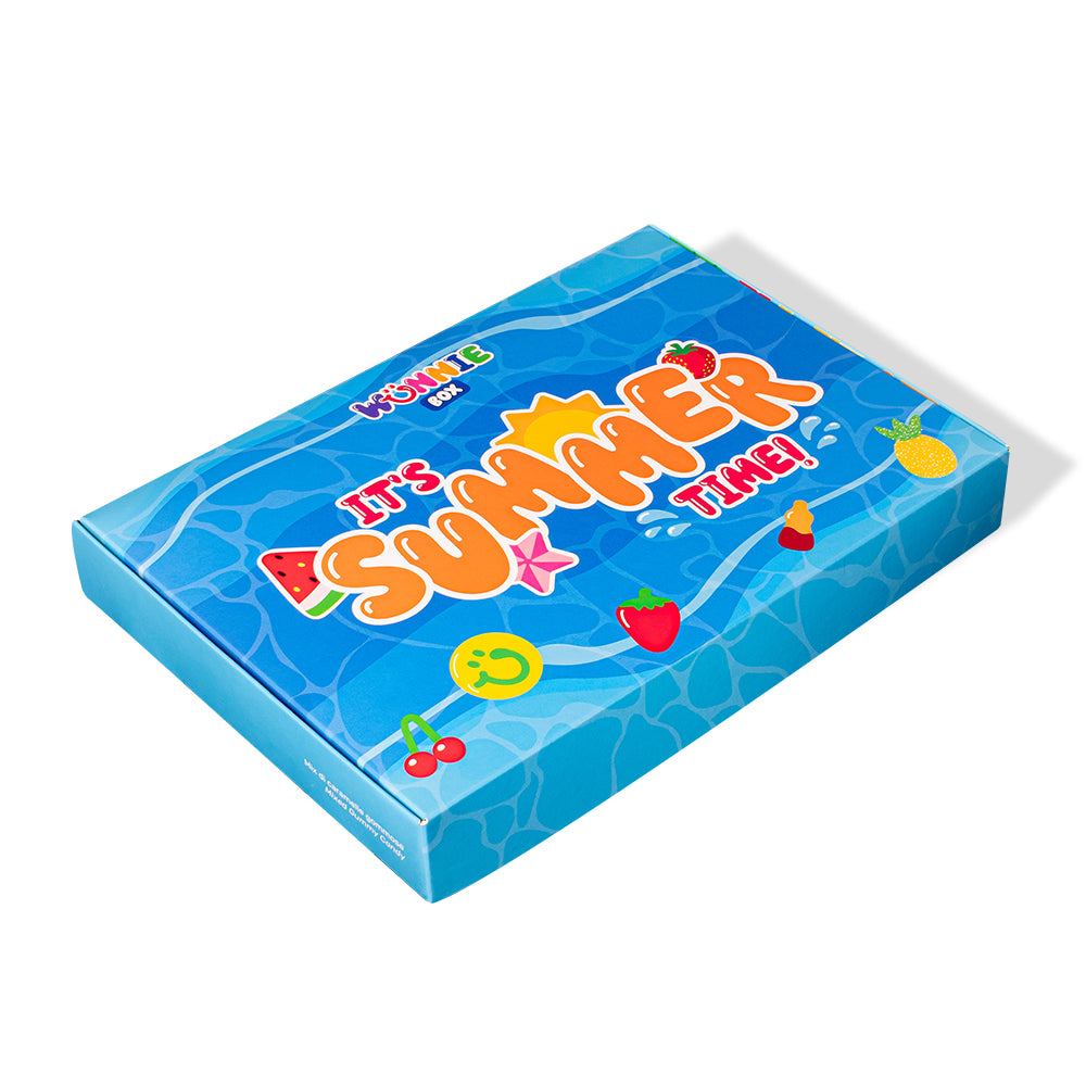 Wunnie Box Summer, foto chiusa con design tema mare