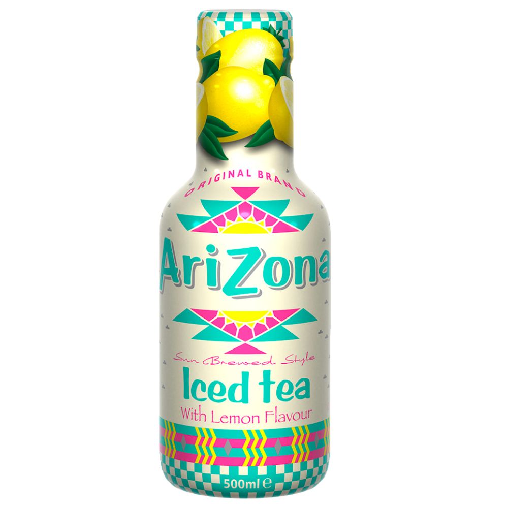 Arizona Iced Tea Lemon - té negro con limón de 500ml – American Uncle
