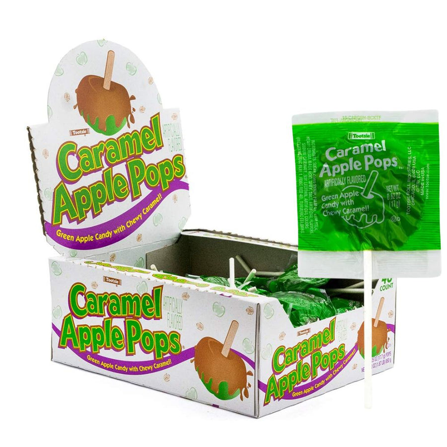 Confezione da 48 di lecca lecca al caramello Caramel Apple Pop