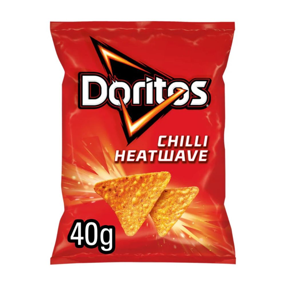Confezione da 40g di nachos piccanti Doritos