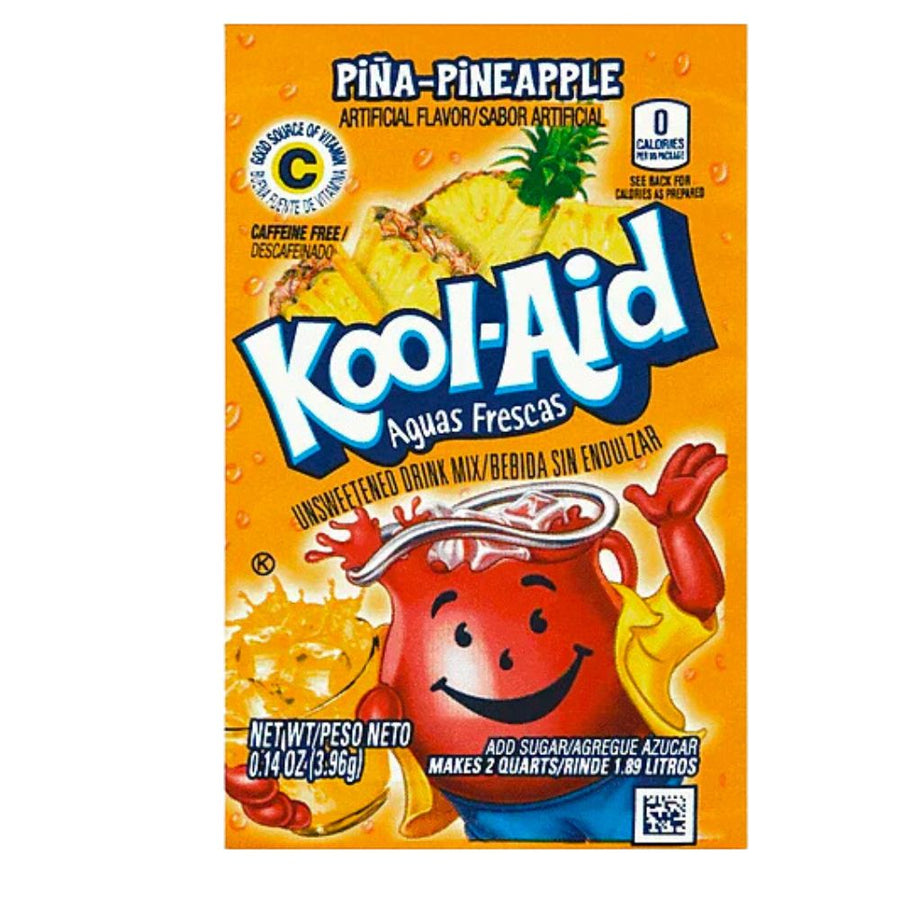 Confezione di preparato per bevande all'ananas kool aid pineapple