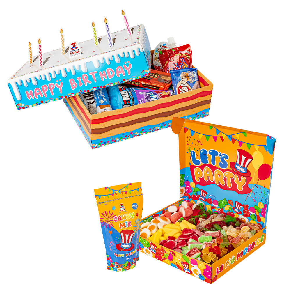 Birthday box + Candy box Edición de Cumpleaños