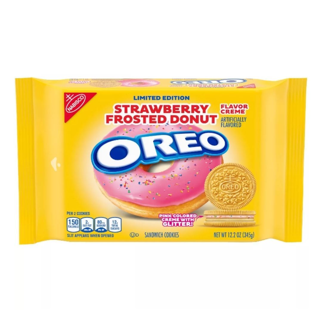 Oreo Strawberry Frosted Donut Limited Edition
