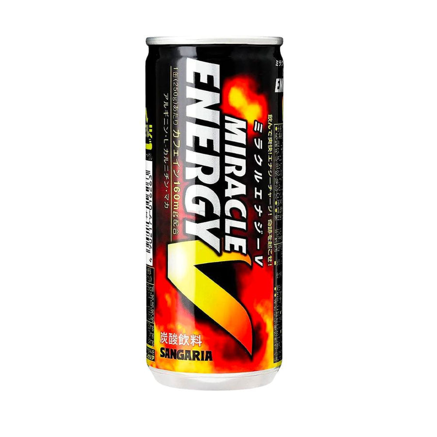 Confezione da 250ml di energy drink alla frutta Sangaria Miracle Energy
