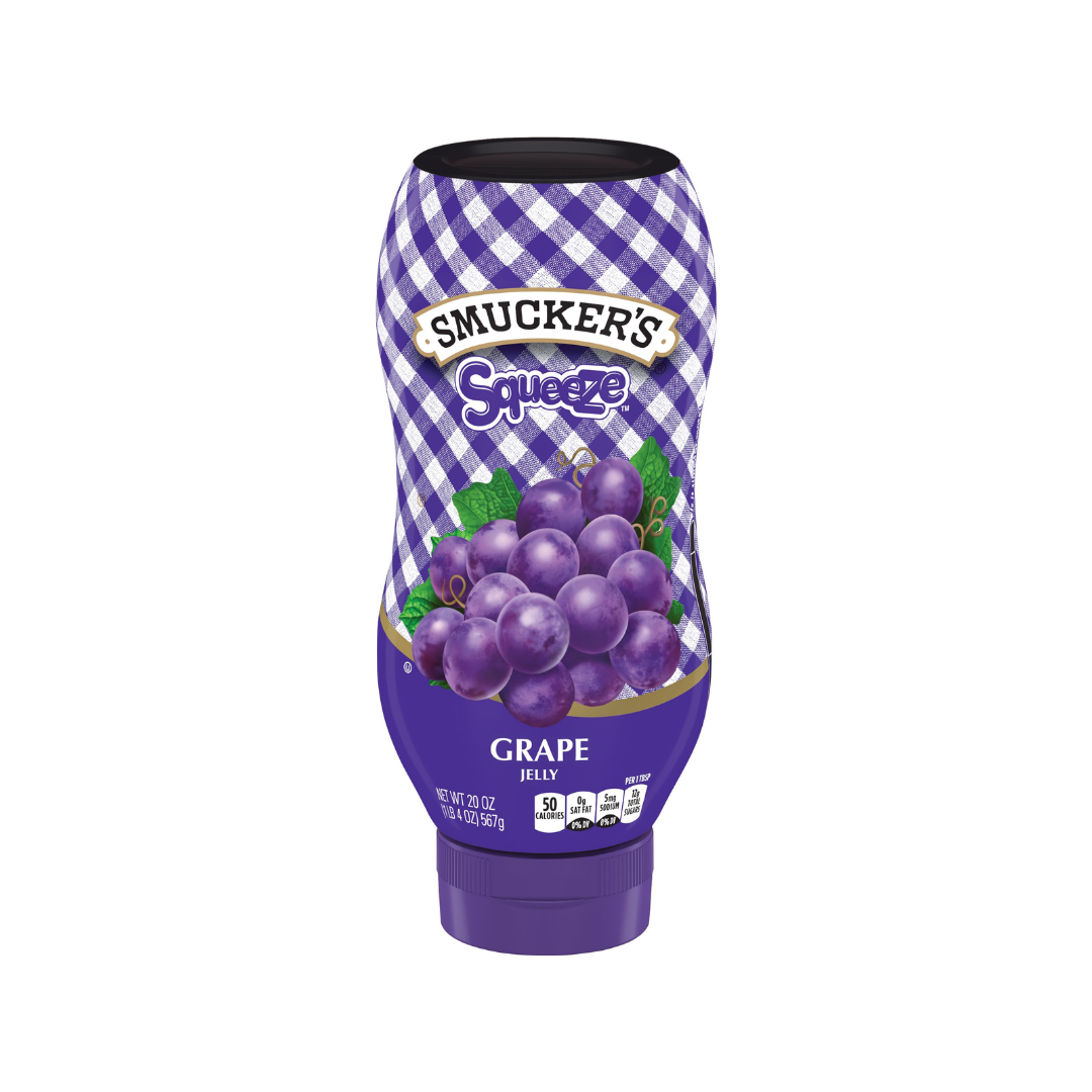 Smucker's Squeeze Grape, cobertura de uva de 567g