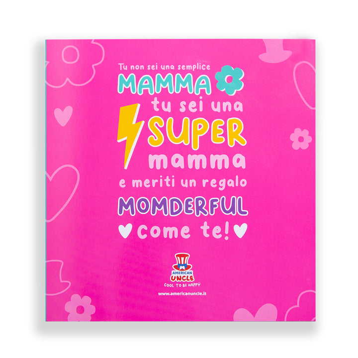 Regalo para mamá Box, caja de regalo para mamá con galletas de varios sabores, crema de caramelo salado y taza Momderful