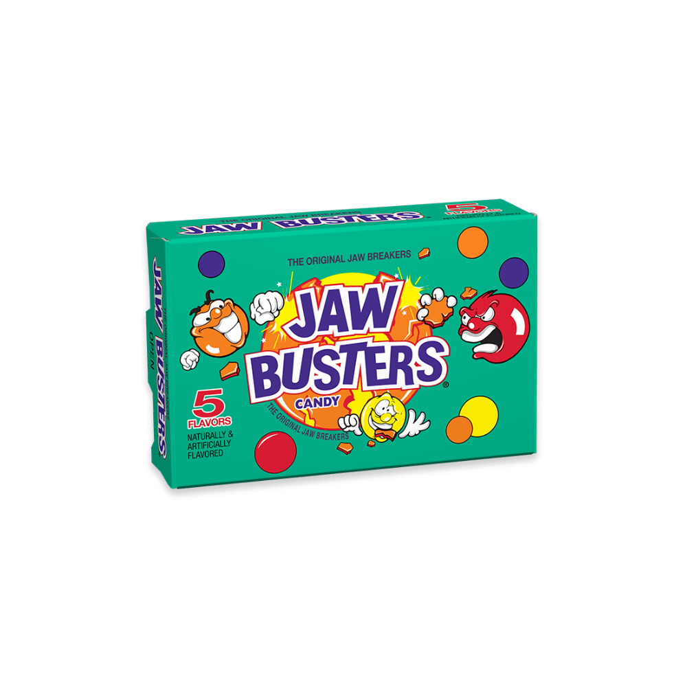 Jawbusters, caramelos rompe muelas de frutas de 23g
