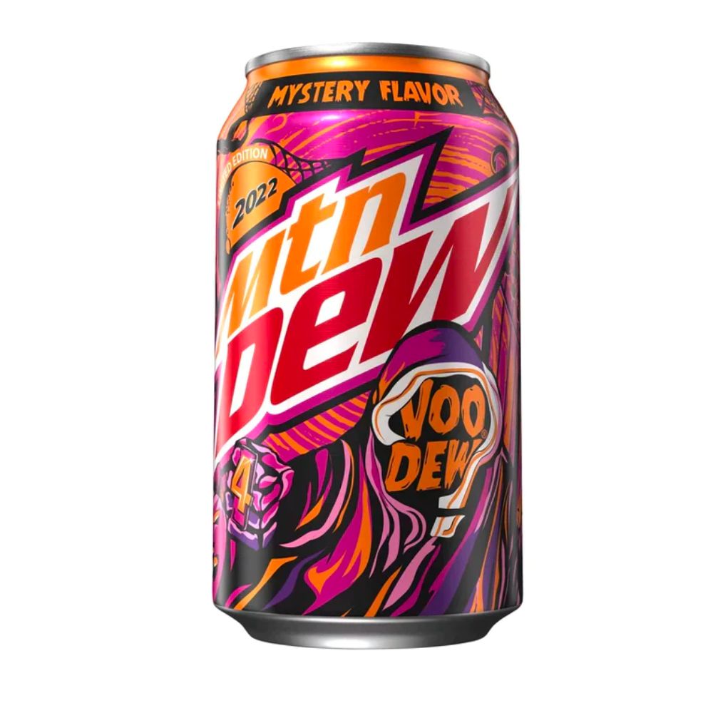 Confezione di Mountain Dew alla frutta da 355ml
