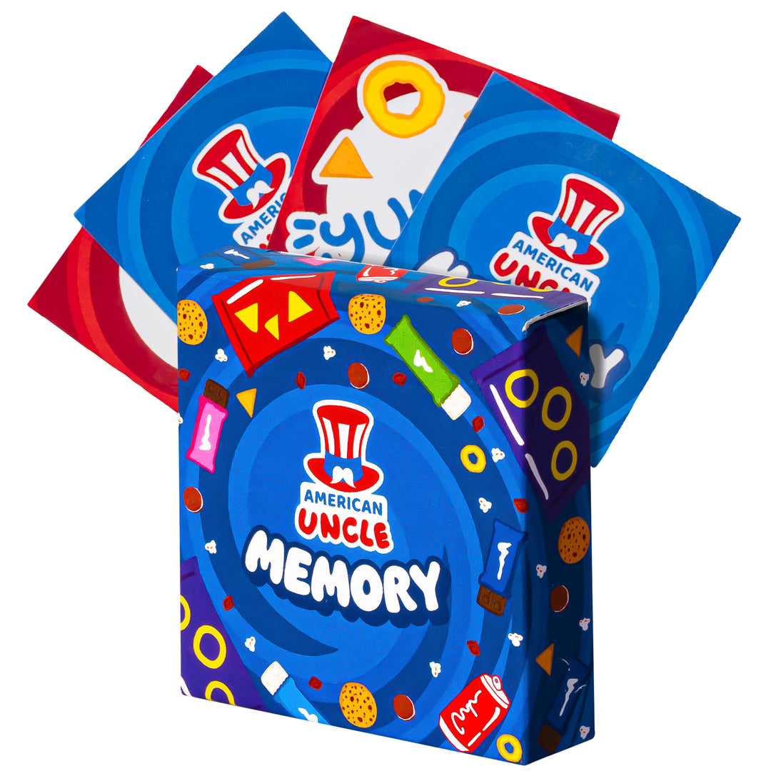 American Uncle Memory Game, juego de 30 cartas memory 