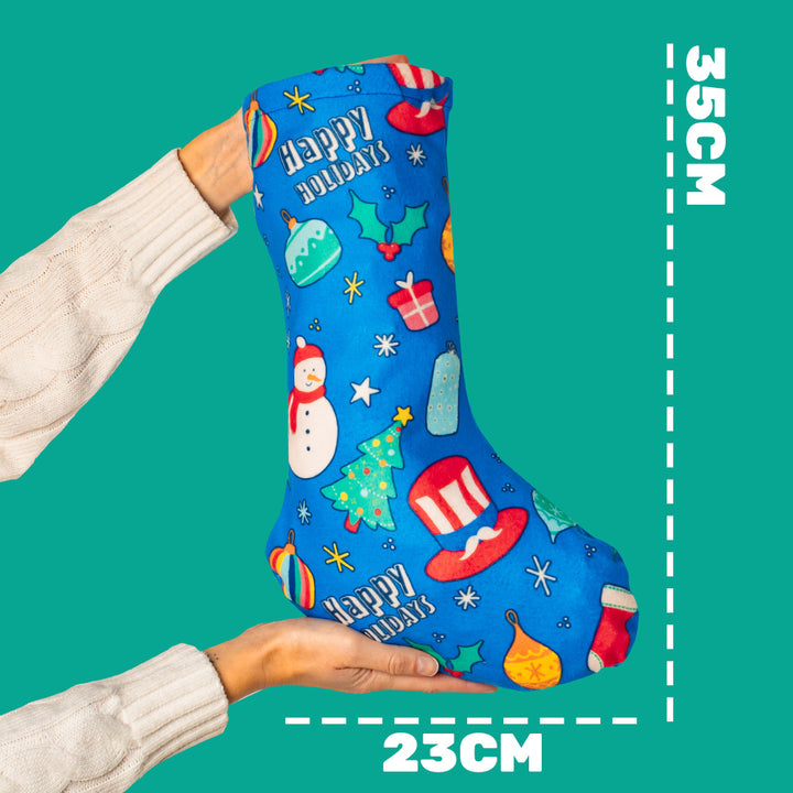 3x Calcetines de la Epifanía con al menos 15 productos dulces y salados 