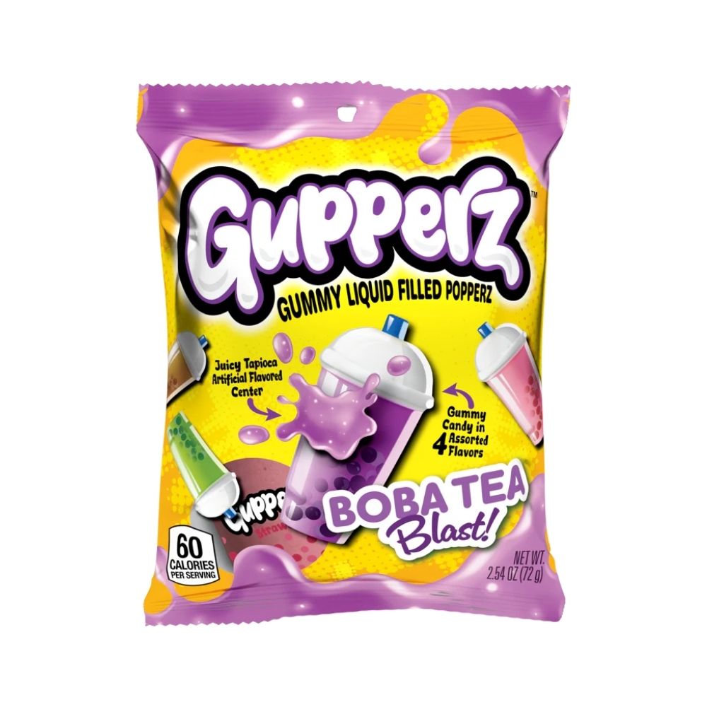 Gupperz Boba Tea Blast, caramelos líquidos de 72g 