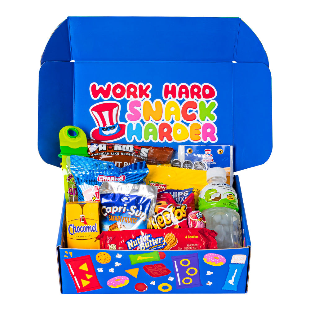 Back to School Box, caja de 12 snack para el regreso a clases 