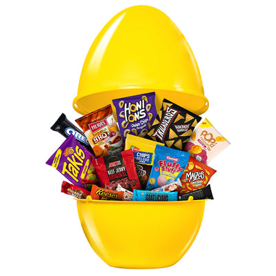 Snack Egg XXL, huevo de 50 snack dulces y salados 