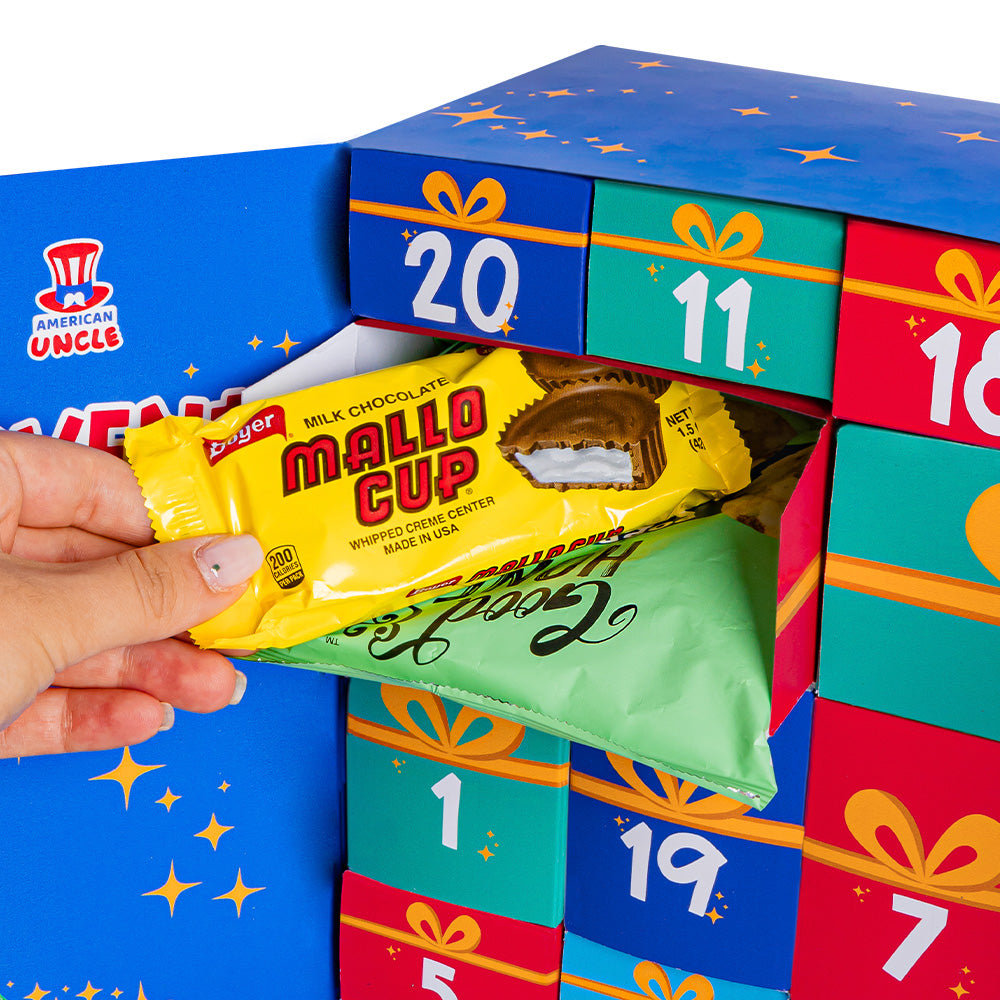 [GLUTEN FREE] Calendario de Adviento Special 2024, caja de +24 snack dulces y salados sorpresa sin gluten 