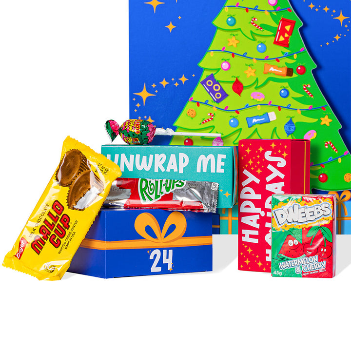 [GLUTEN FREE] Calendario de Adviento Special 2024, caja de +24 snack dulces y salados sorpresa sin gluten 