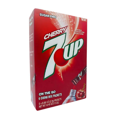 Confezione da 13,2g, drink mix al gusto di 7Up cherry.