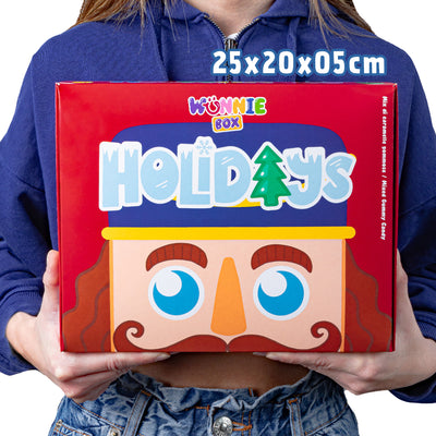 3x Wunnie box "Happy Holidays", 3 cajas de chuches para componer con tus gustos favoritos