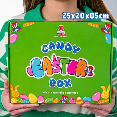 3x Wunnie box "Happy Easter", Caja de Dulces que puedes componer con tus chuches favoritas
