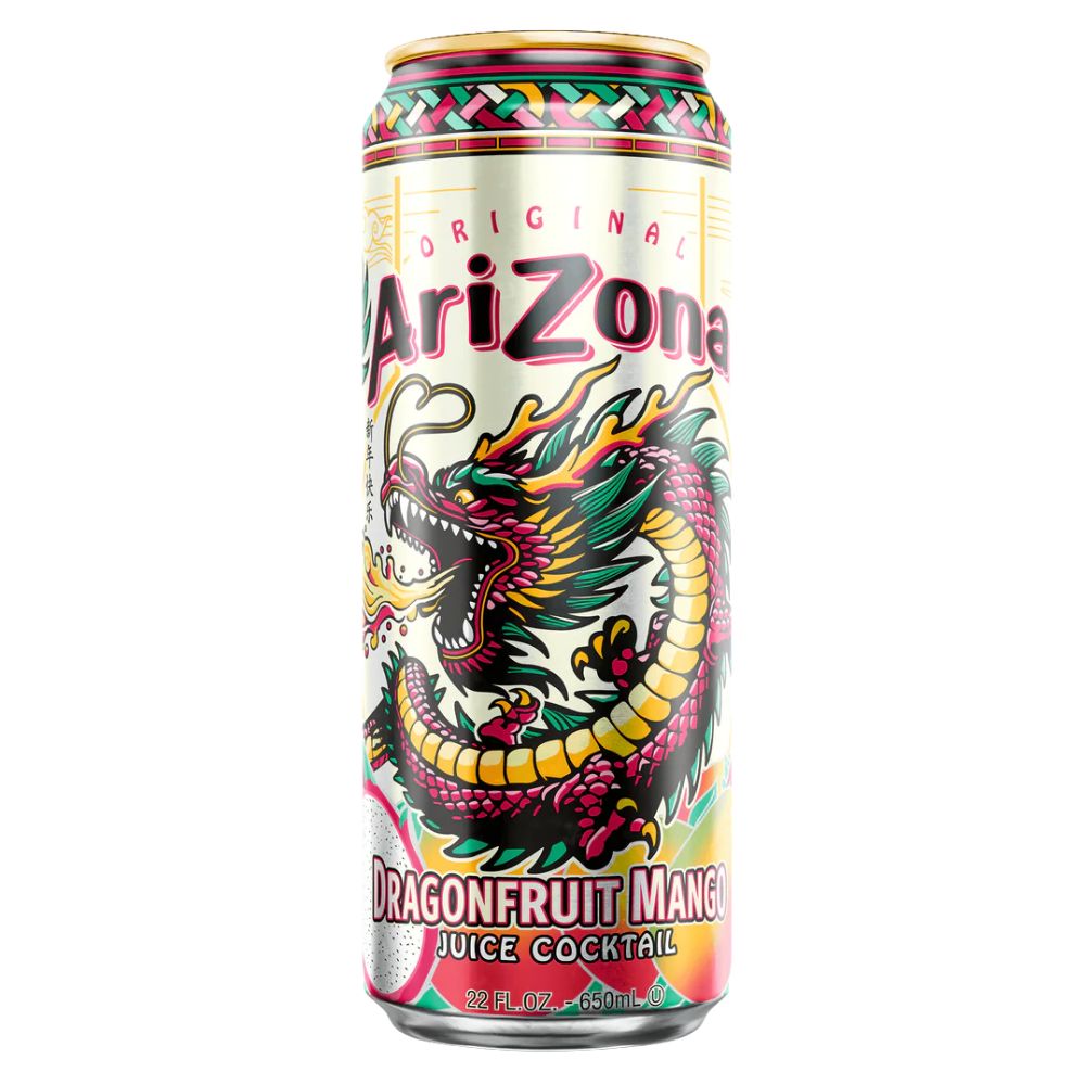 Arizona Dragonfruit Mango, bevanda al gusto di dragon fruit e mango da 650ml
