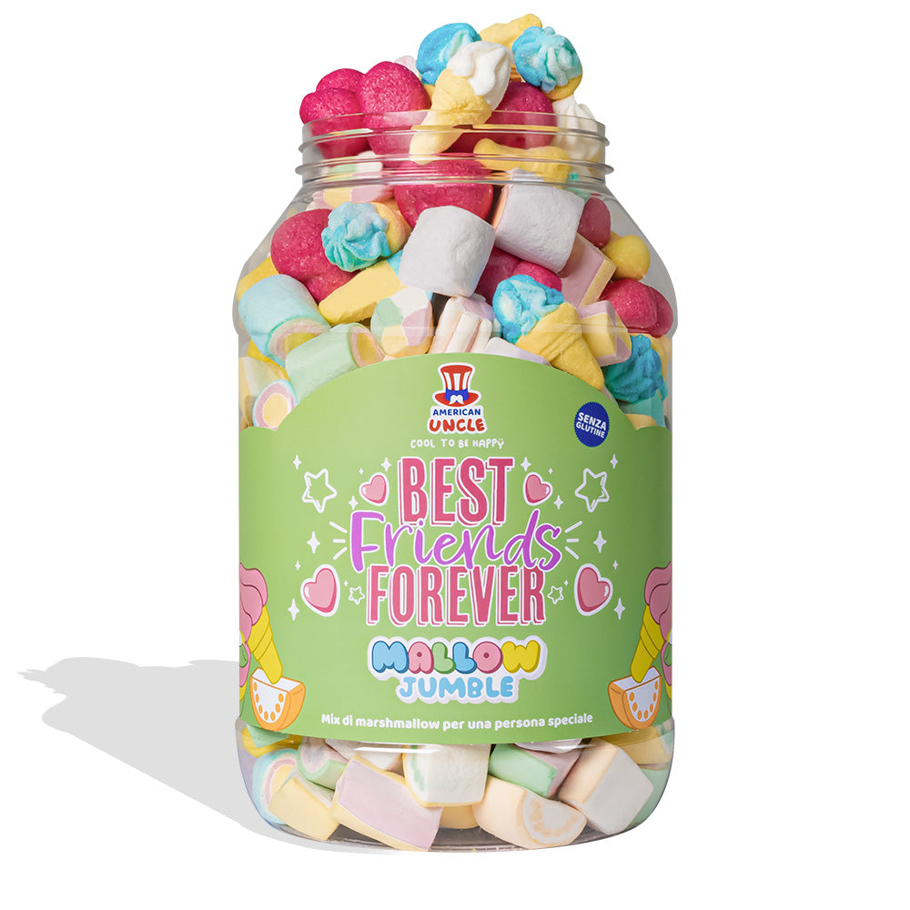 Mallow Jumble “Best Friends Forever”, tarro de marshmallow para componer con tus sabores favoritos 