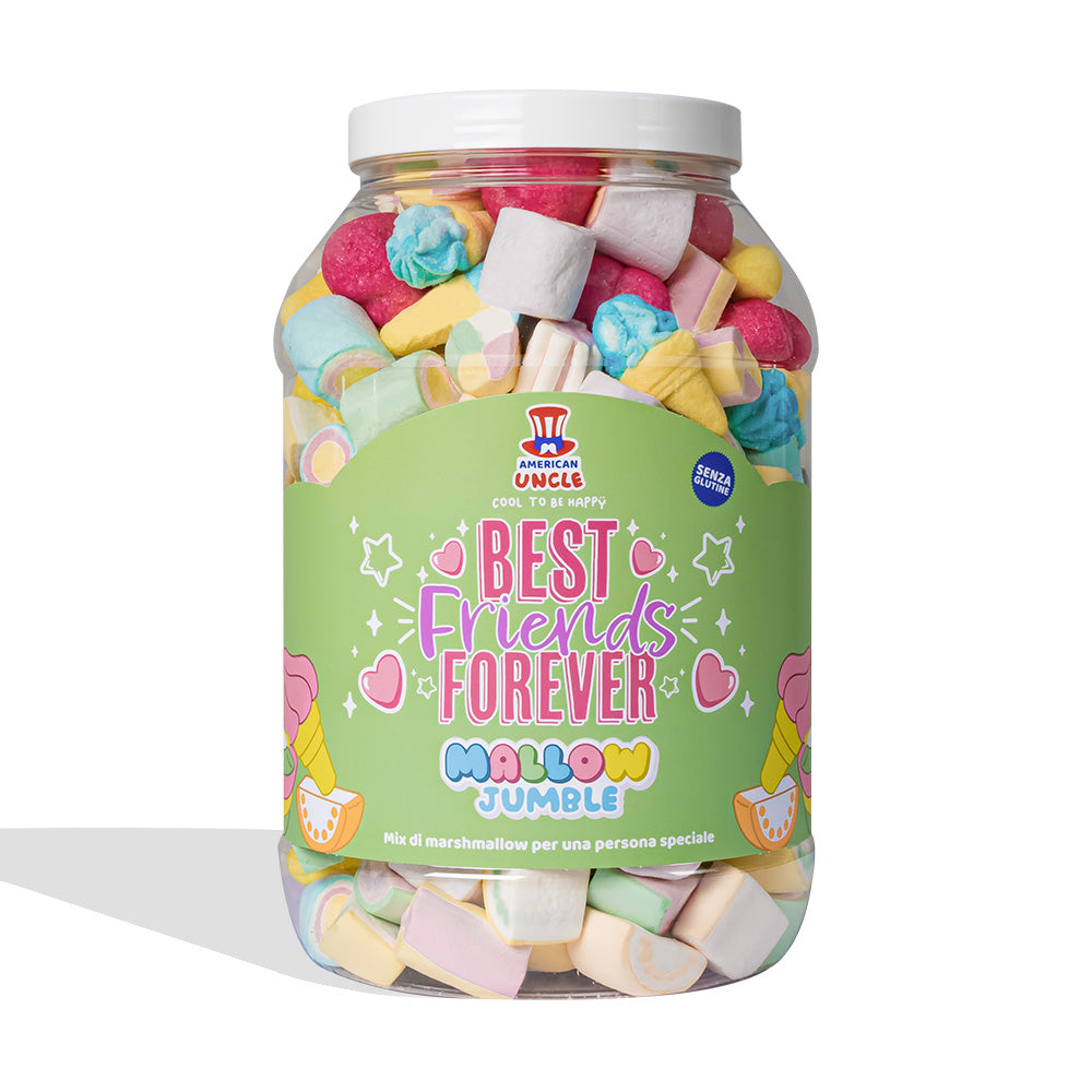 Mallow Jumble “Best Friends Forever”, tarro de marshmallow para componer con tus sabores favoritos 