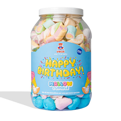 Mallow Jumble, frasco de marshmallows para componer con tus sabores favoritos