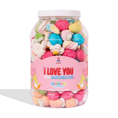 Mallow Jumble, frasco de marshmallows para componer con tus sabores favoritos