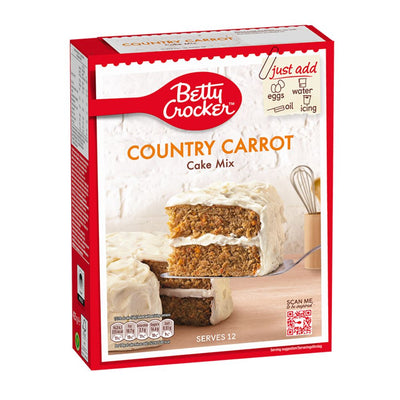 Confezione da 425g di preparato per torta umida alla vaniglia Betty Crocker Country Carrot Cake