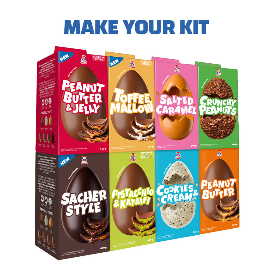 Haz tu kit: elige 3 sabores