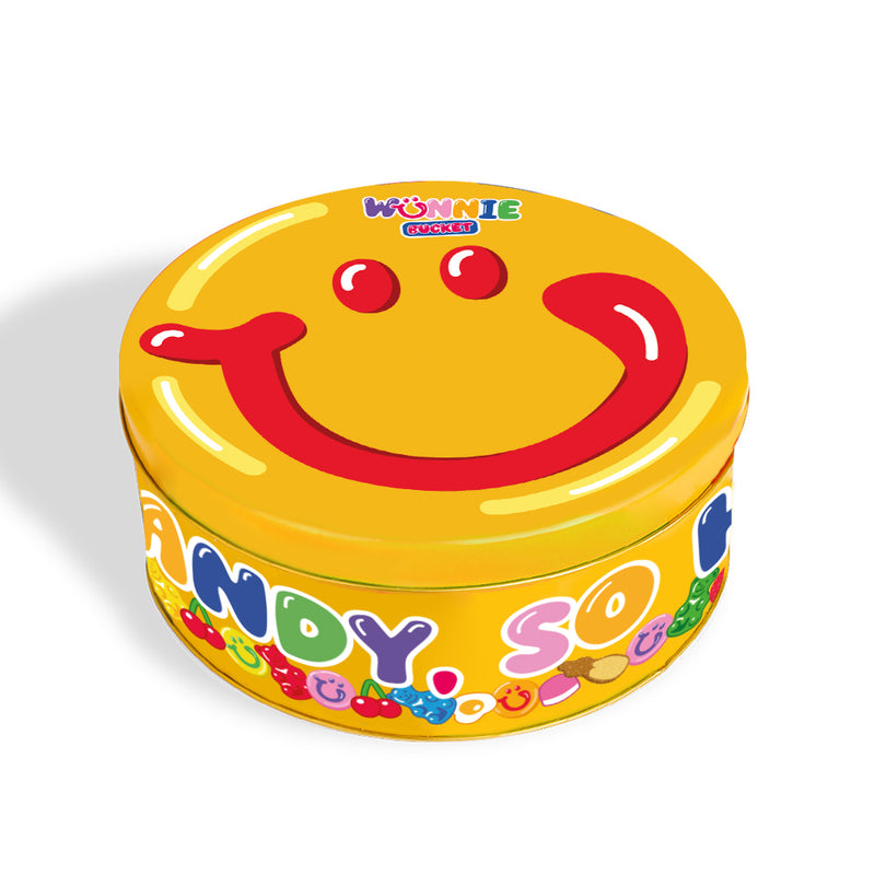 Wunnie Bucket, lata de caramelos gomosos de 3kg para armar con tus sabores favoritos