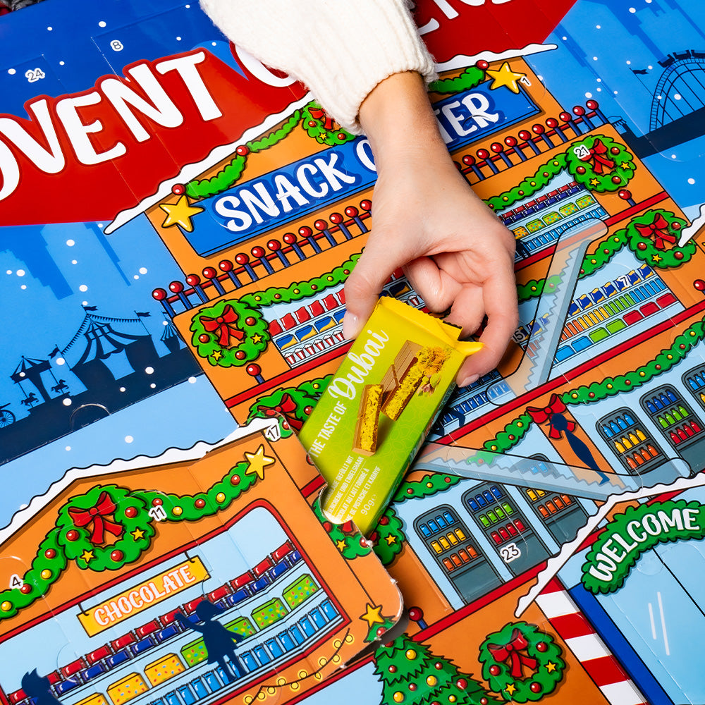 Casella con Dubai Chocolate