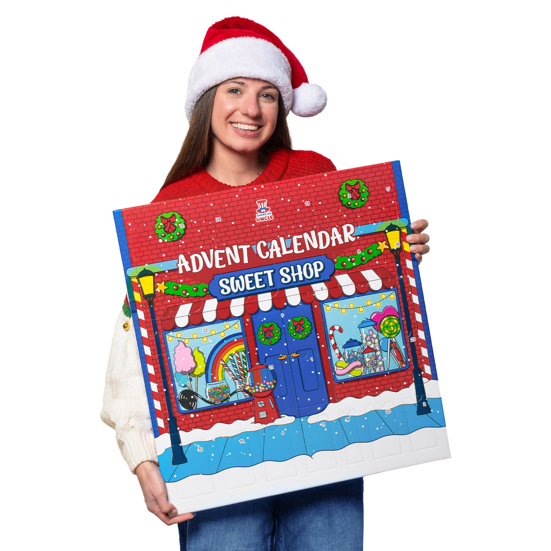 Calendario avvento dolce in mano a Martina