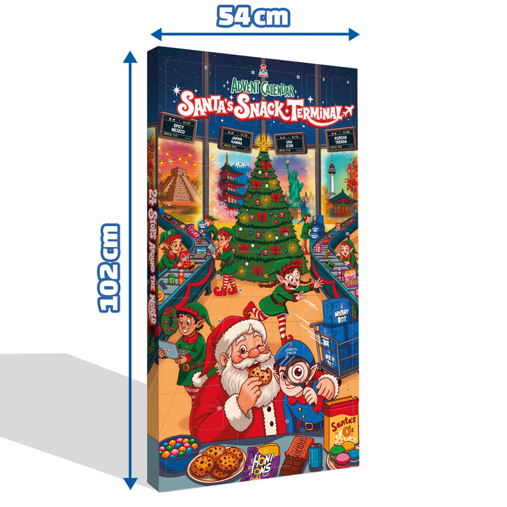 Misure Calendario dell'avvento 54cm per 102cm