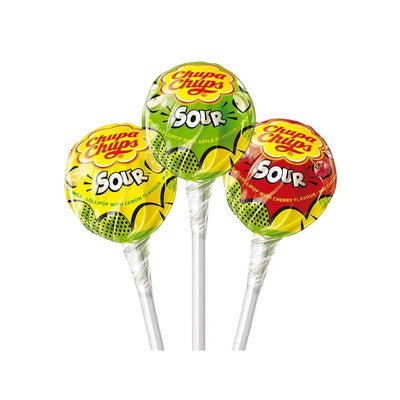 Confezione da 12g, caramelle aspre Chupa Chups Sour