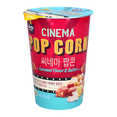 Confezione da 43g, pop corn al gusto di caramello e burro Darda.