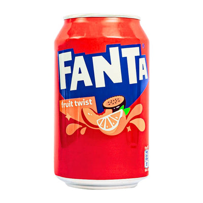 Confezione da 330ml bibita al gusto di frutti misti Fanta.