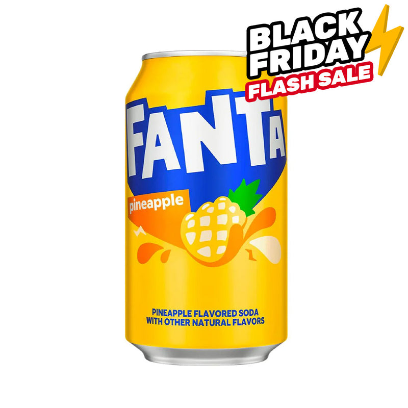 Fanta Pineapple, bebida de piña de 355 ml