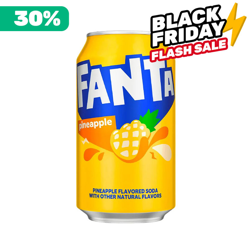 Fanta Pineapple, bebida de piña de 355 ml