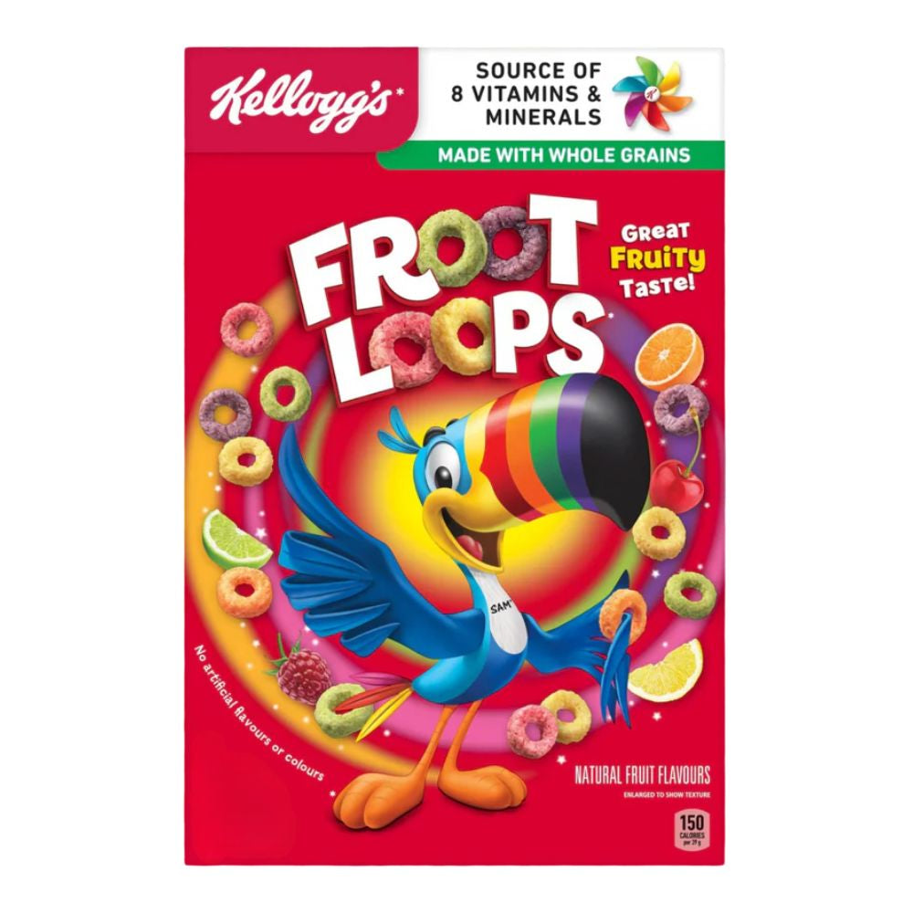 Kellogg's Froot Loops, cereali al gusto di frutta da 320g