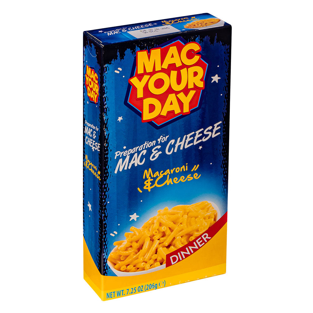Mac Your Day Macaroni and Cheese, preparado para pasta con queso de 206g 