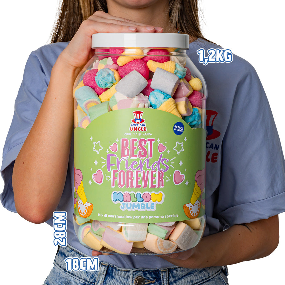 Mallow Jumble “Best Friends Forever”, tarro de marshmallow para componer con tus sabores favoritos 
