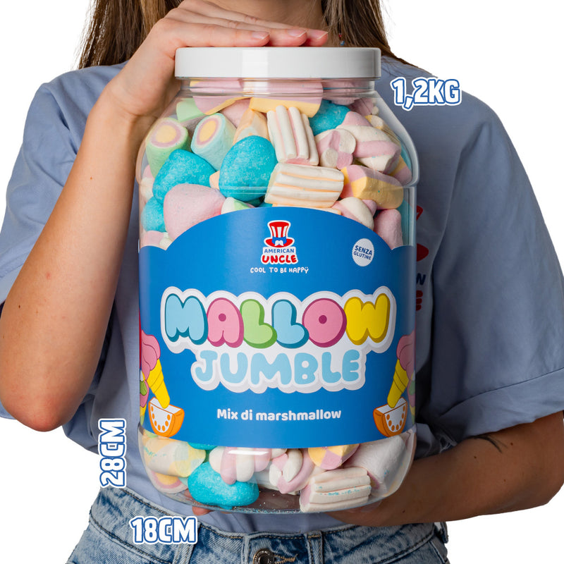 Mallow Jumble, frasco de marshmallows para componer con tus sabores favoritos