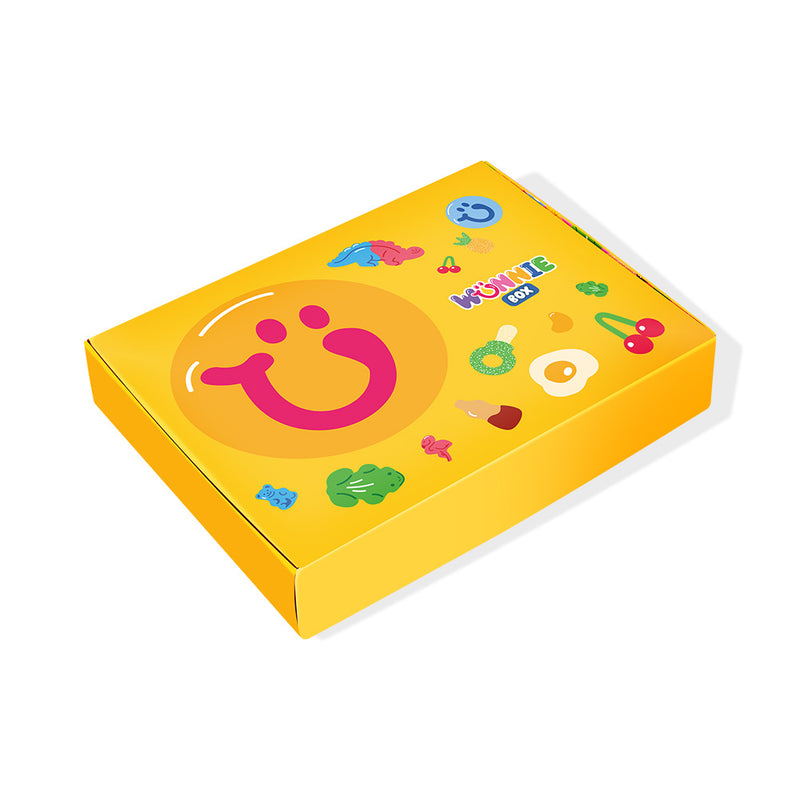 Wunnie box "So Candy, So Happy", 5 cajas de caramelos gomosos en sabores surtidos de 480g (Wunnie Days) 