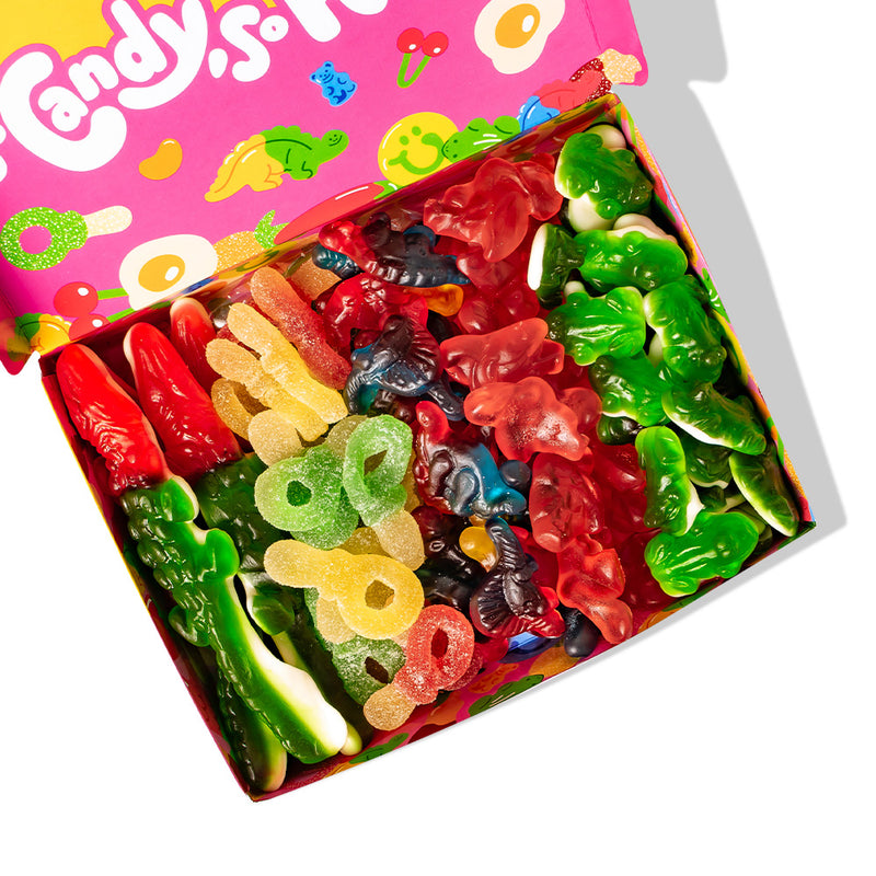 Wunnie box "So Candy, So Happy", 5 cajas de caramelos gomosos en sabores surtidos de 480g (Wunnie Days) 