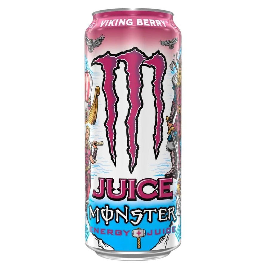 Monster Juice Viking Berry, energy drink al gusto frutti di bosco da 500ml